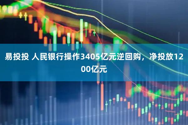 易投投 人民银行操作3405亿元逆回购，净投放1200亿元